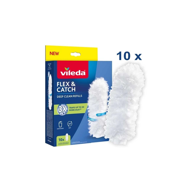 Vileda Flex&Catch dustpan refills 10 pcs.