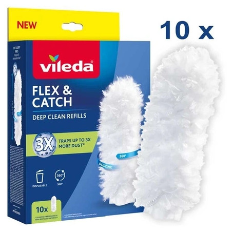 Vileda Flex&Catch dustpan refills 10 pcs.