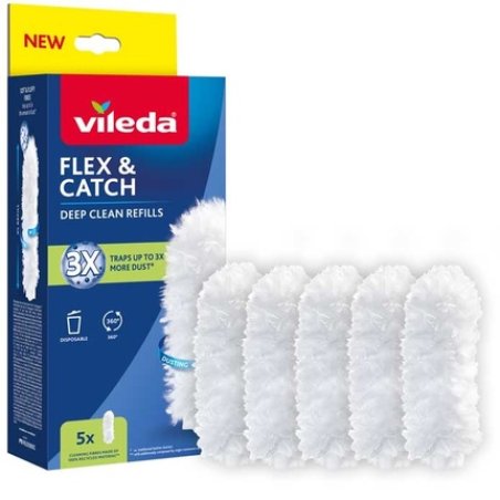 Vileda Flex&Catch dustpan refills 5 pcs.
