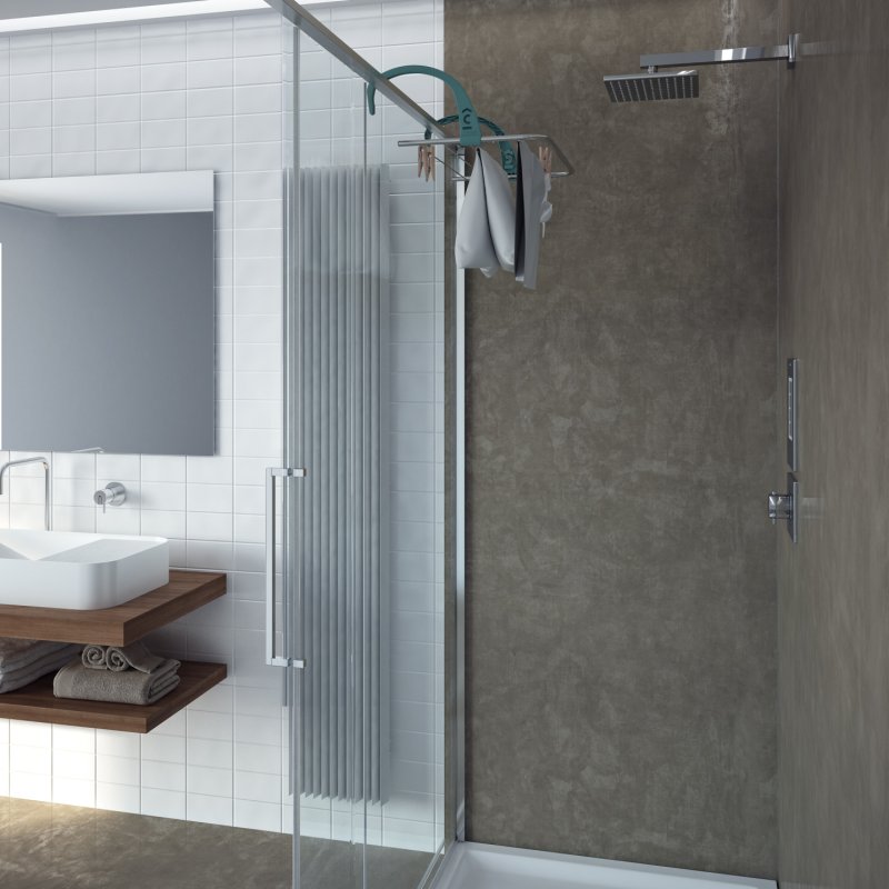 H&H Pengo St297 Easy Thermo Clothes Drying Rack Greyblue