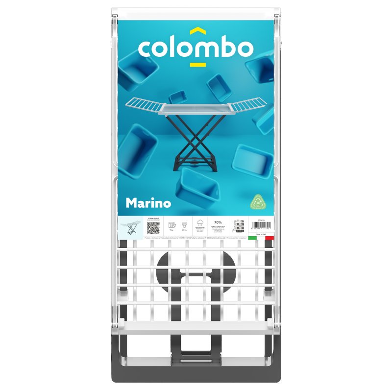 Colombo 20m Resin Clothes Airer White