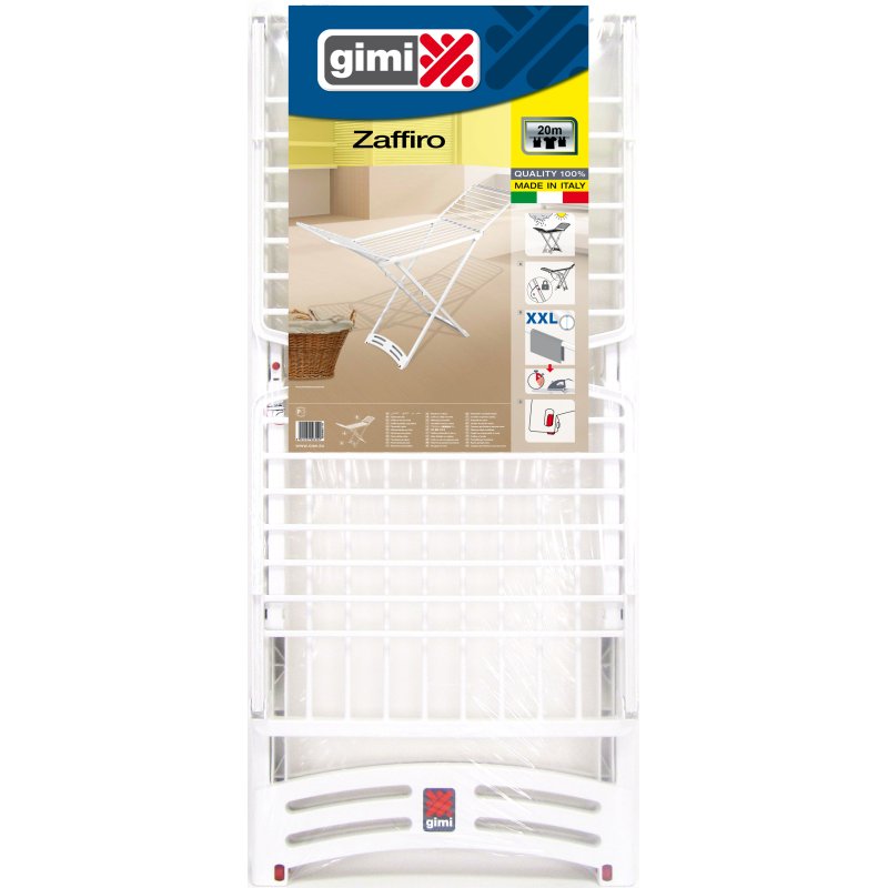 Gimi Zaffiro Séchoir sur pieds Blanc