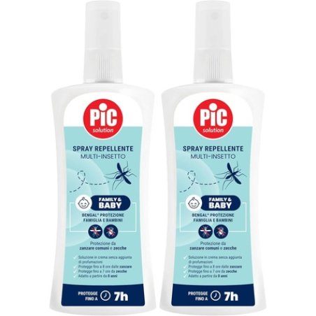 Pic Solution Antimosquitoes and Ticks Insect Repellent for Children