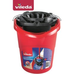 Vileda Torsion Power Super Easy Bucket - Red