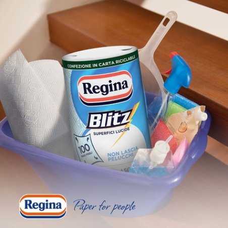 Regina Blitz Home Paper, 5 Rolls 5 Rotoli
