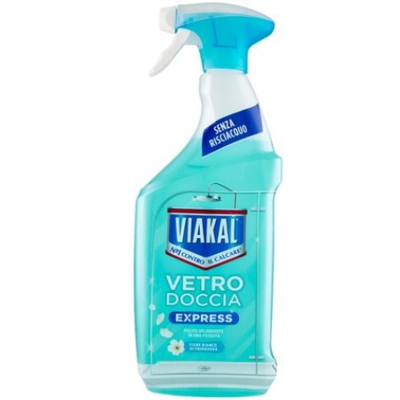 Viakal Spray Express 720 Ml Glass Shower Flowers White Spring