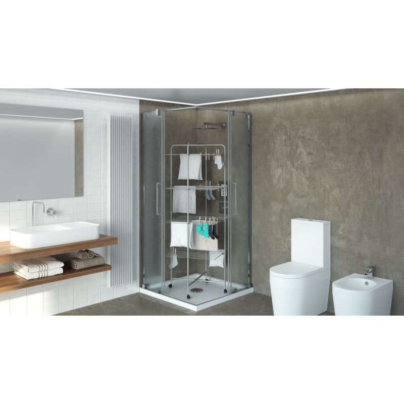 Colombo New Scal Icaro 40 Floor-standing rack Grey, Turquoise