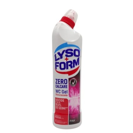 Lysoform Wc Gel 750 Ml Zero Limescale Descaler Pink