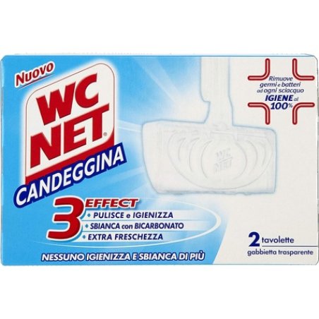 WC NET Bleach with Pearls of Bicarbonate 40g - Pack of 2