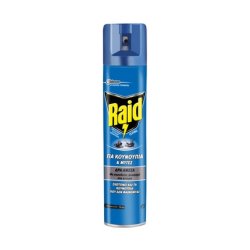 Raid Raid Aerosol Spray For Mosquitoes & Flies 300ml