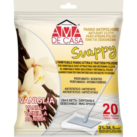 Ama De Casa Dust Cloths X 20 Vanilla Scented Perfect For Cleaning And Dusting