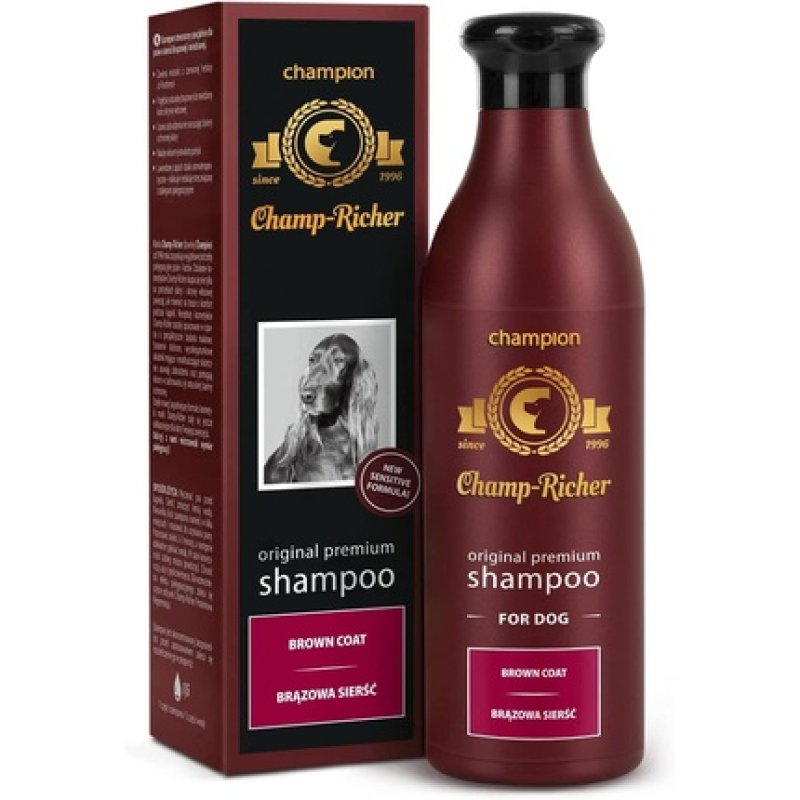 Champ-Richer Shampoo Brown & Copper For Dogs 250ml