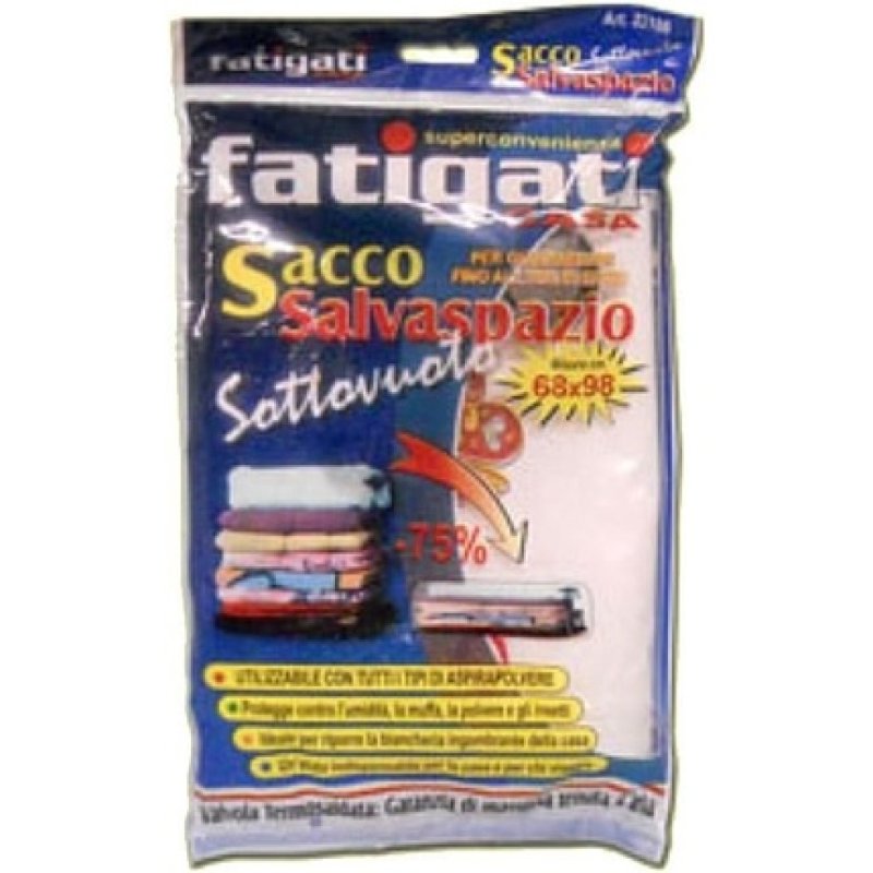 Fatigati Space-Saving Storage Bag 68 x 98 cm for Blankets, Laundry, Down, etc.