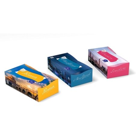 Veline Clean Paper White City 80 Pieces - 4 V 18 Cases A 80 Sheets