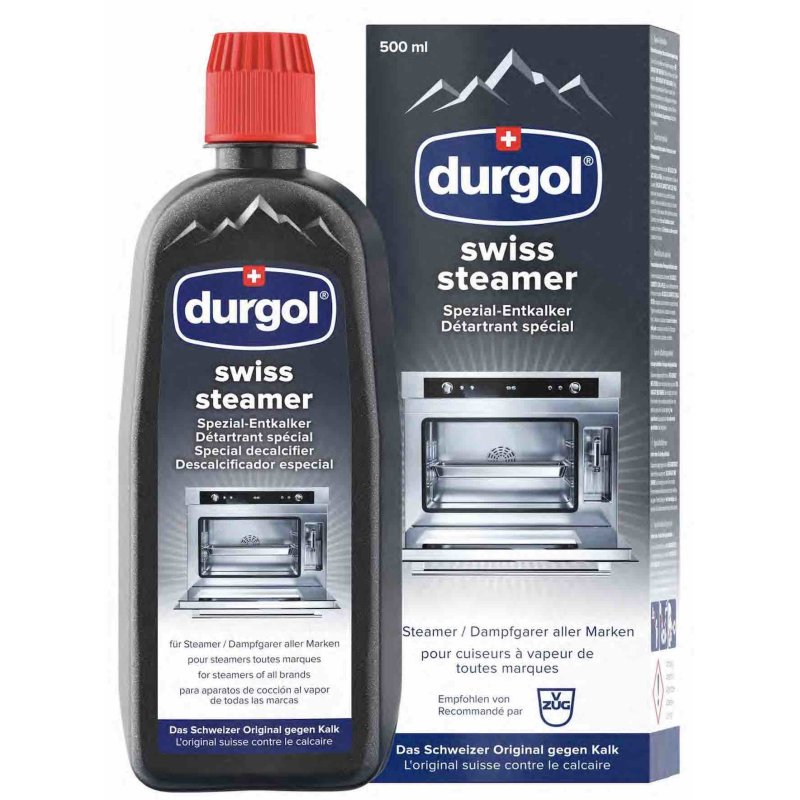 Durgol Swiss Steamer Descaler and Decalcifier for All Brands of Steamer Ovens 16.9 Fluid Ounces
