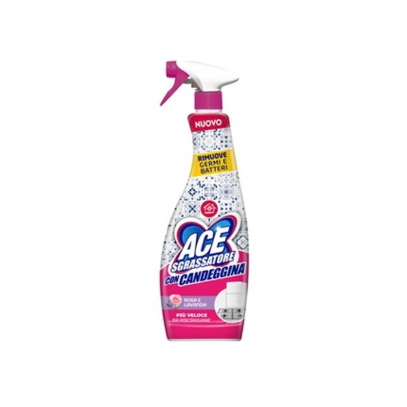 Ace Degreaser Spray 600 Ml Pink And Lavender Bleach