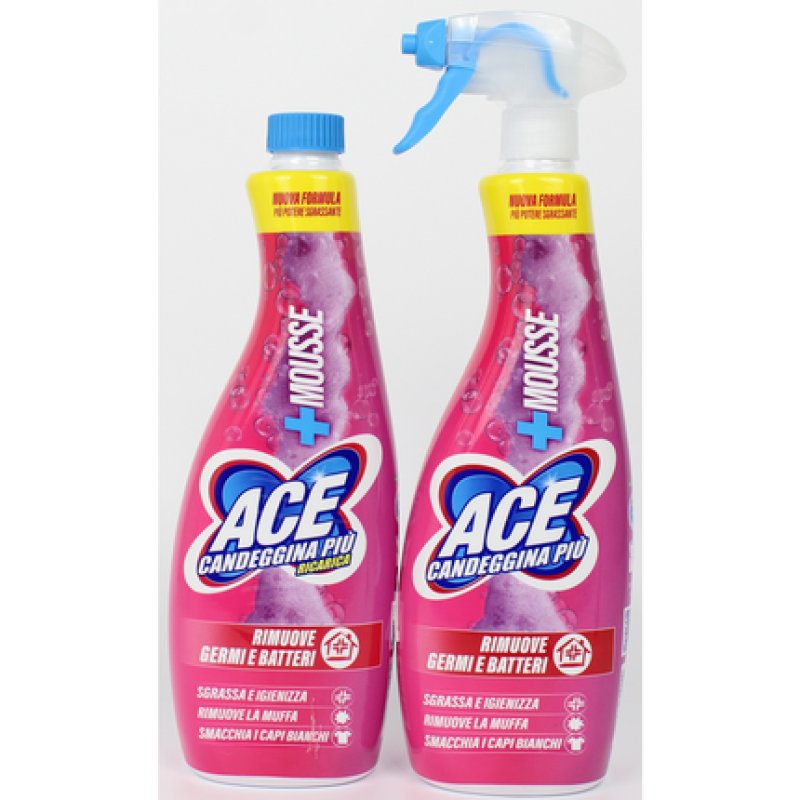 Ace Candy Bleach Spray 690 Ml Refill 690 Ml Mousse