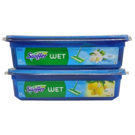 Swiffer Wet Cloths With Morning Fresh And Citrus Fresh 20 Cloths 24 Cloths