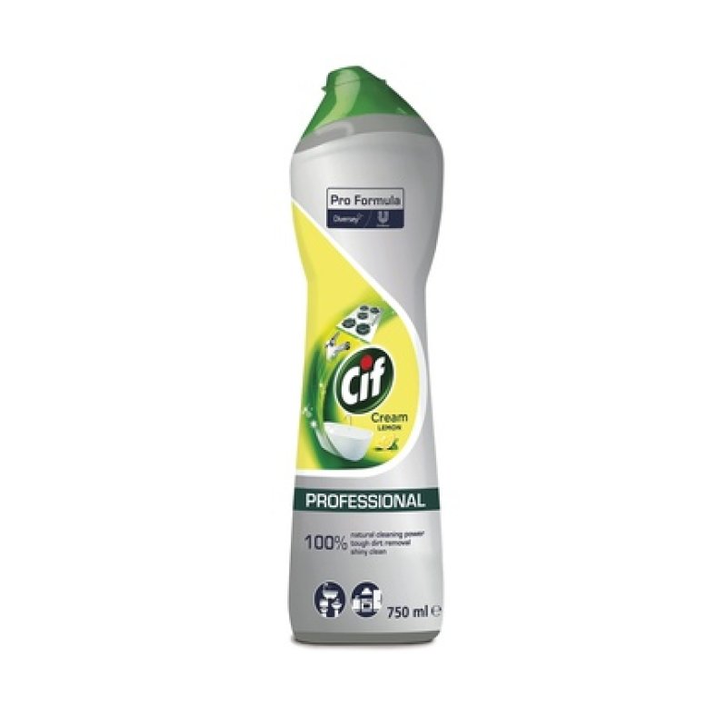 Cif Cleaner Professional Lemon Cream 750 Ml