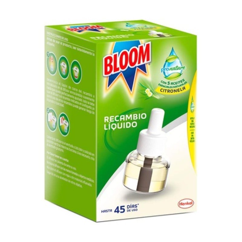 Bloom Insect Elect Rec Citronella 225ml