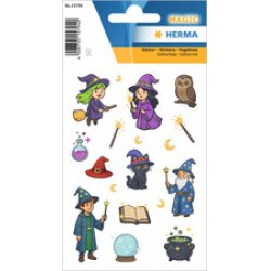 HERMA Sticker MAGIC Superhéros, transpuffy