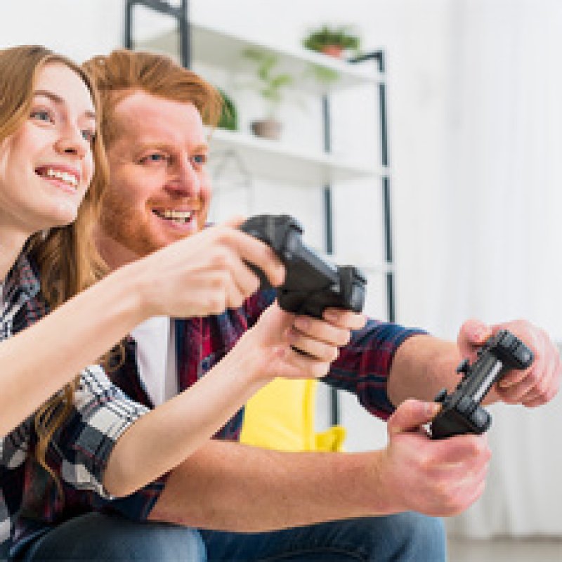 LogiLink Manette de jeu sans fil, 2,4 GHz, noir