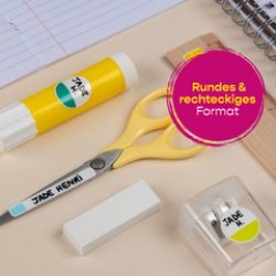 AVERY Étiquette d'identification, imperméable, cadre coloré