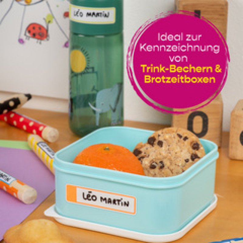 AVERY Étiquette d'identification, imperméable, cadre coloré