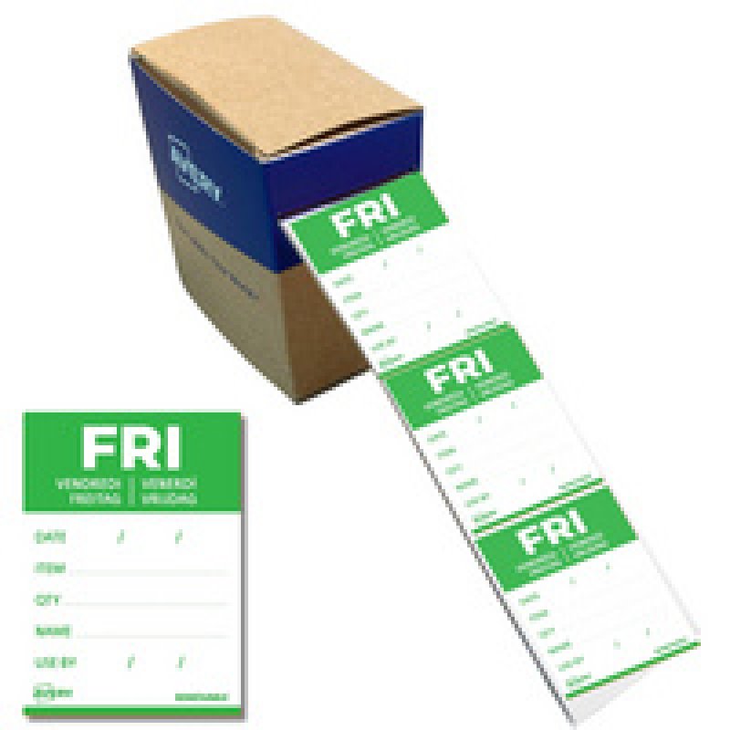 AVERY Étiquette jour SUN, 40 x 56 mm, noir