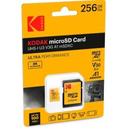 Kodak mSD 256GB UHS-I U3 V30 A1 Ultra