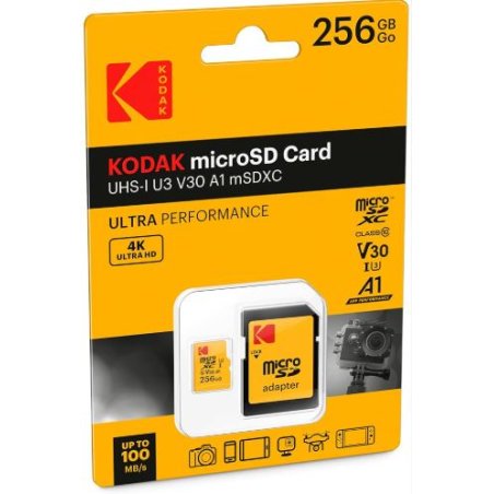 Kodak mSD 256GB UHS-I U3 V30 A1 Ultra