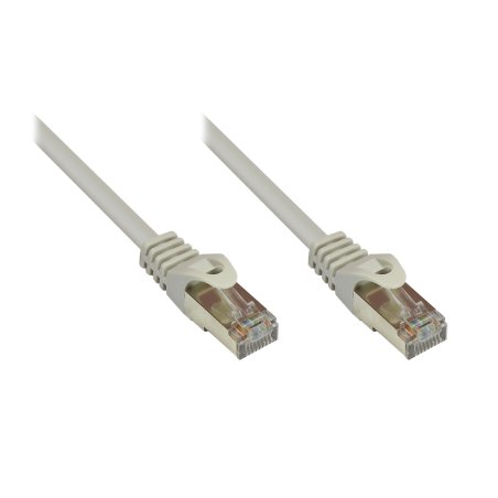 Alcasa RJ45/RJ45, 10 m networking cable Grey Cat5e SF/UTP (S-FTP)