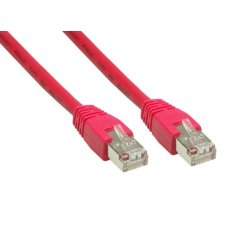 Alcasa Cat. 6 S/FTP, 10m networking cable Red Cat6 S/FTP (S-STP)