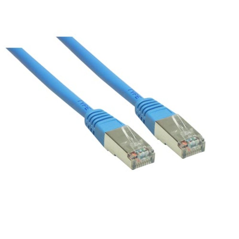 Alcasa 30m Cat6 S/FTP networking cable Blue SF/UTP (S-FTP)
