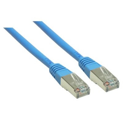 Alcasa 30m Cat6 S/FTP câble de réseau Bleu SF/UTP (S-FTP)
