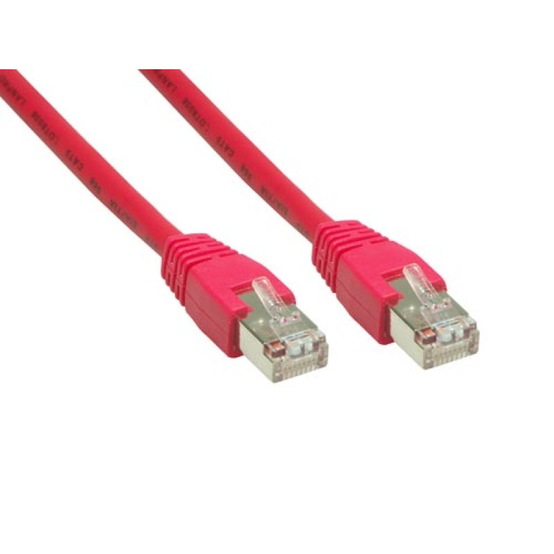 Alcasa Cat. 6 S/FTP, 30m networking cable Red Cat6 S/FTP (S-STP)
