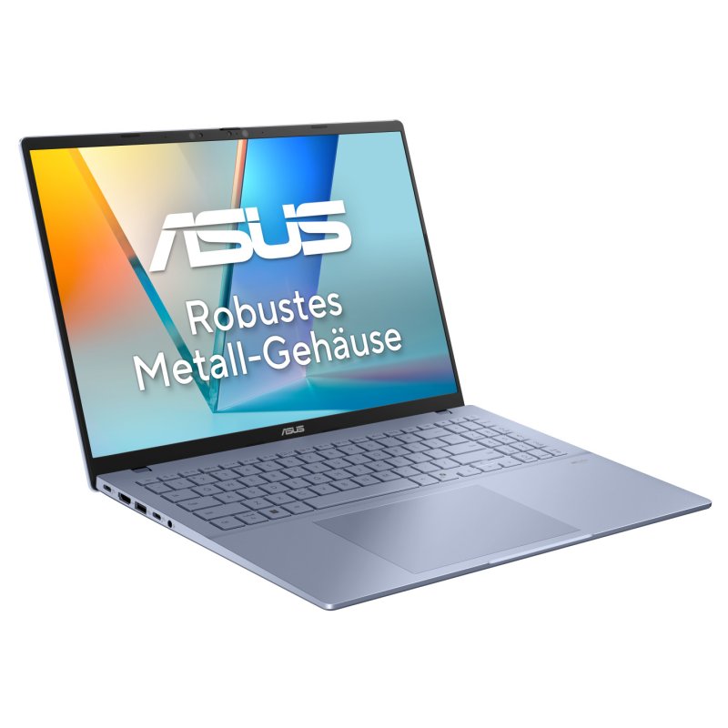 ASUS Vivobook S16 S3607NA-SH001W Snapdragon X2E-88-100 Ordinateur portable 40,6 cm (16") WUXGA 32 Go LPDDR5x-SDRAM 1 To