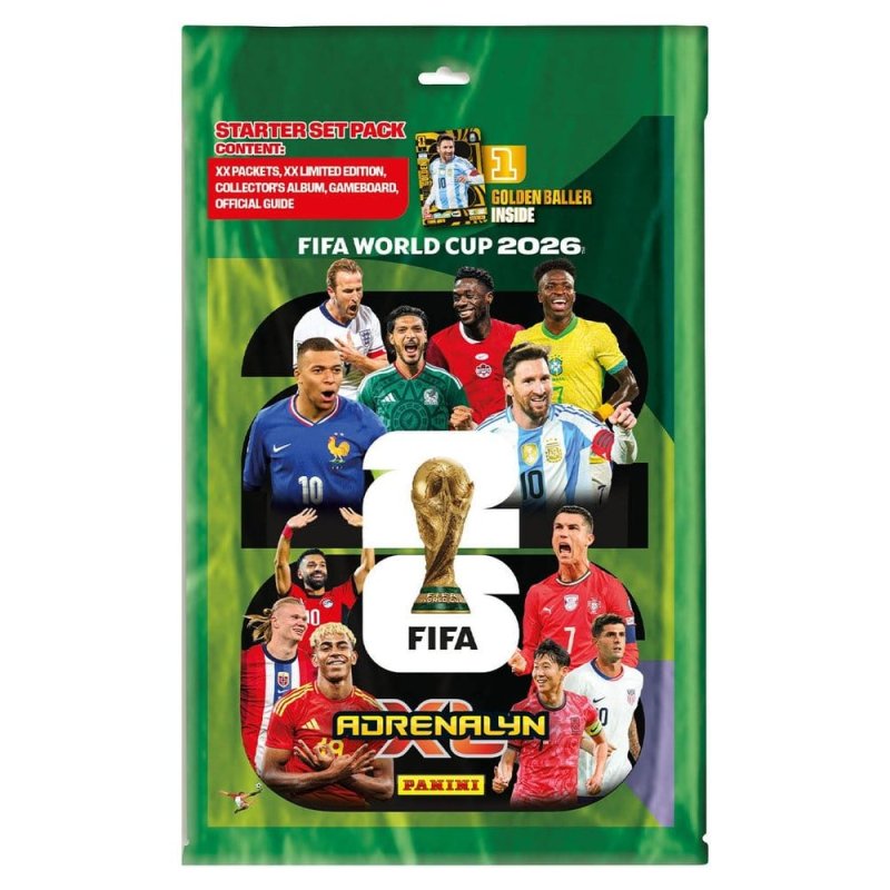 Panini FIFA World Cup 2026 Adrenalyn XL Trading Cards Starter Pack *German Version*