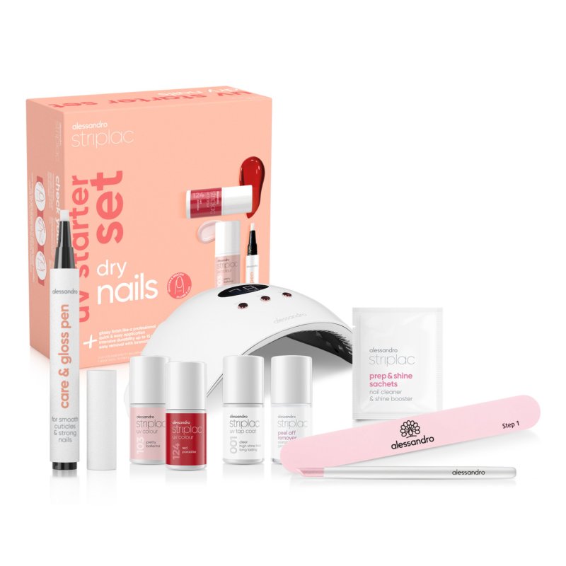 alessandro Striplac UV Starter Set nail polish set