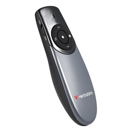 Pointeur Laser sans fil Verbatim Focus Wireless Presenter (Gris)