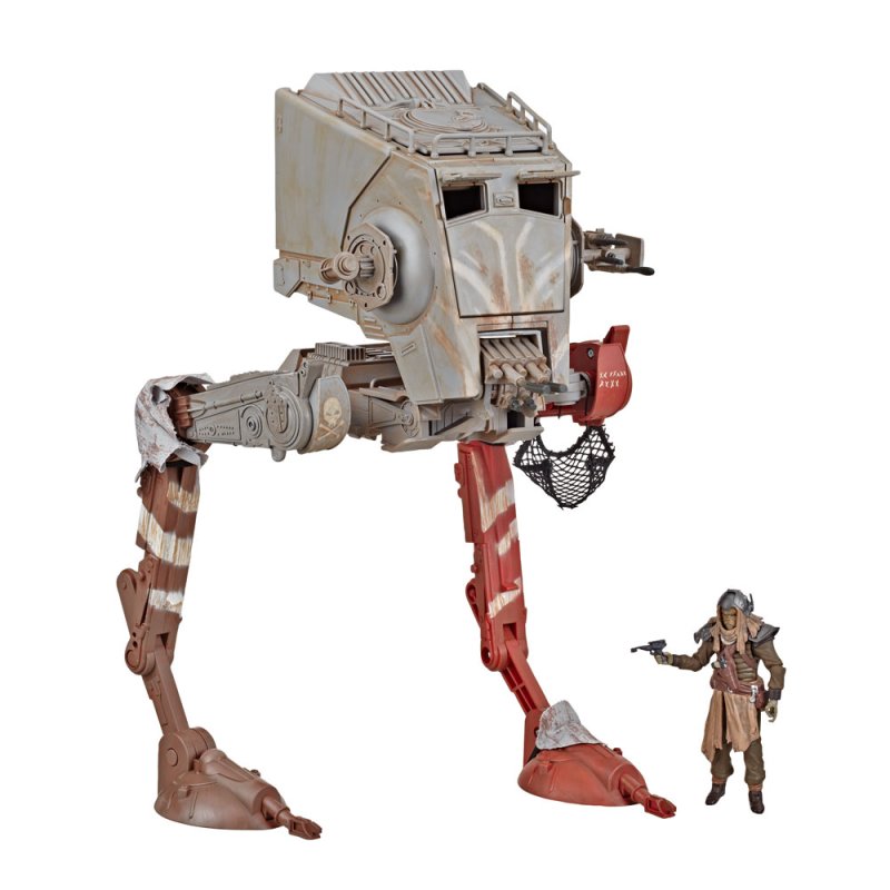Star Wars The Mandalorian Vintage Collection Vehicle AT-ST Raider & Klatooinian