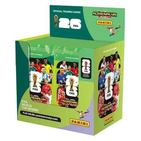 Panini FIFA World Cup 2026 Trading Cards Flow Pack Box (50)