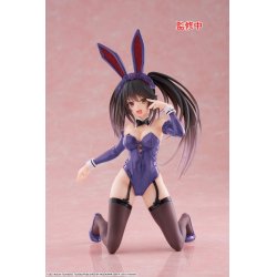 Date A Live V PVC Statue Desktop Cute Figure Kurumi Tokisaki Bunny Ver. Renewal 13 cm