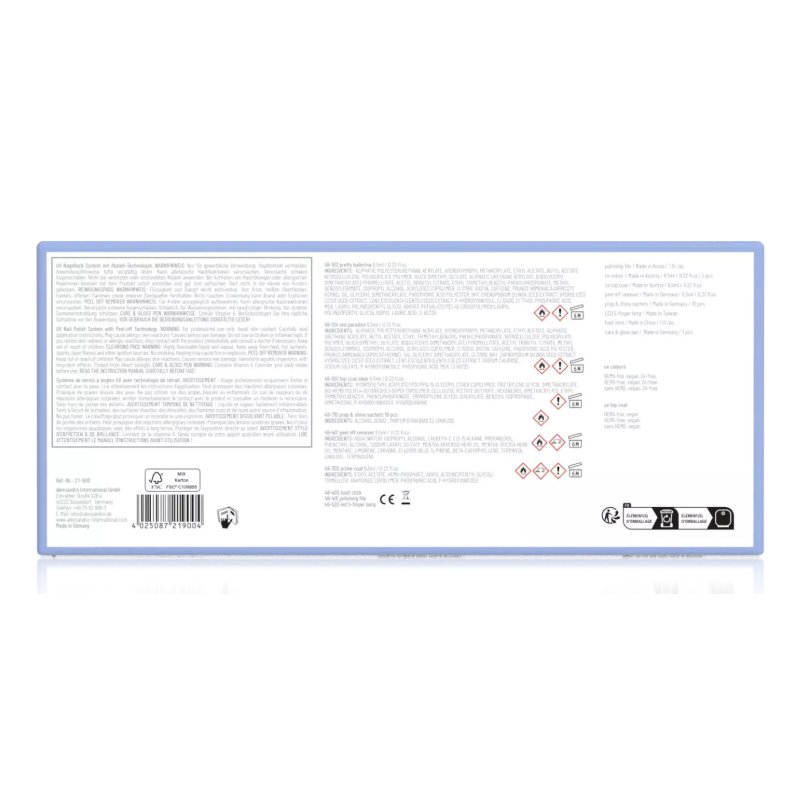 alessandro Striplac UV Starter kits de vernis à ongle