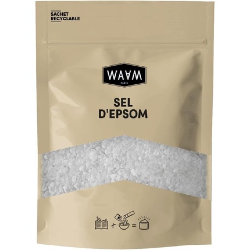 Waam Cosmetics Epsom Salt 100% Pure and Natural Purifying and Relaxing Salt