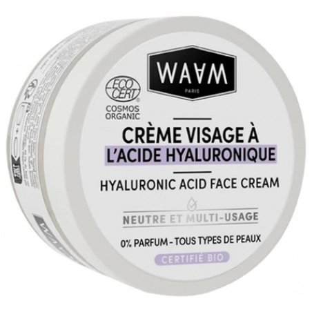 Waam Facial Cream with Organic Hyaluronic Acid 75ml