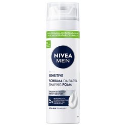 Nivea Shaving Foam 200 Ml For Men New Sensitive