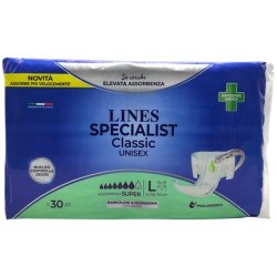 Lines Specialist Unisex Pullup Diapers Size L Super X 30