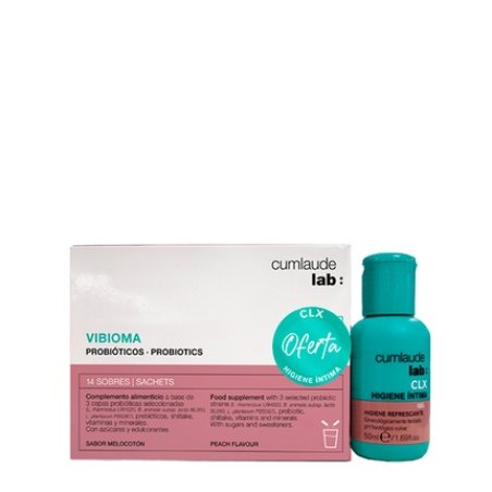Cumlaude Lab Cumlaude Vibioma Probiotics 14 Sachets Offer Clx Gel Intimate Hygiene 50ml