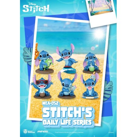 LILO & STITCH - Stitch's Daily Life Series - Set 6 Figurine 8 cm